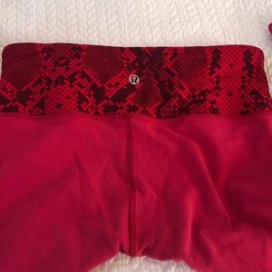 Wonder under Lululemon leggings